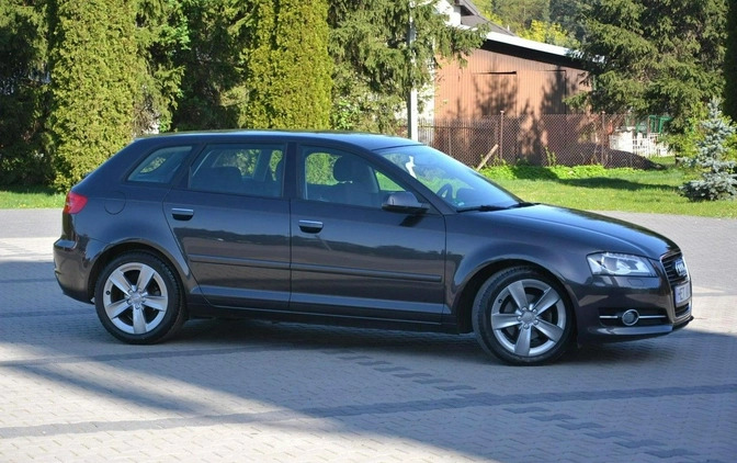 Audi A3 cena 36900 przebieg: 207581, rok produkcji 2011 z Dębno małe 436